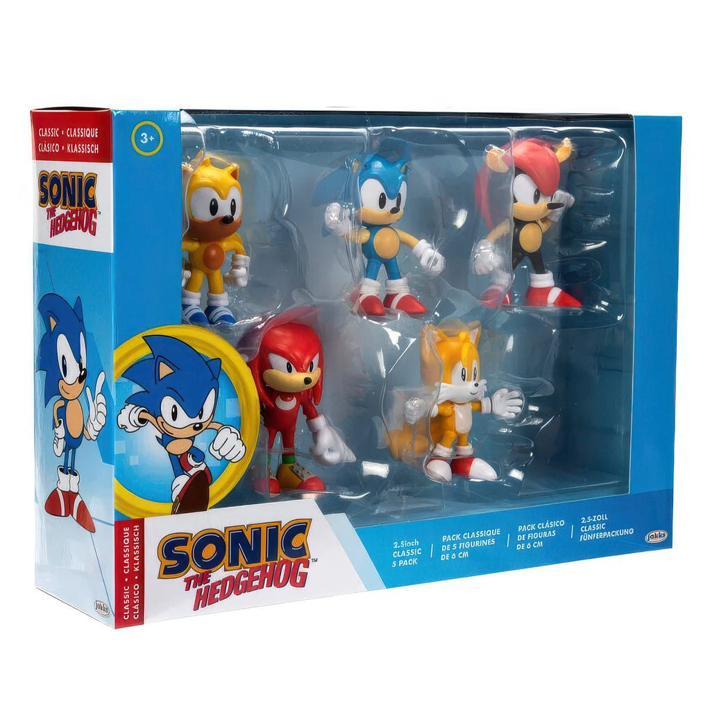 SONIC The Hedgehog 5 Figures Heroes Collection Figures Set - TOYBOX Toy Shop