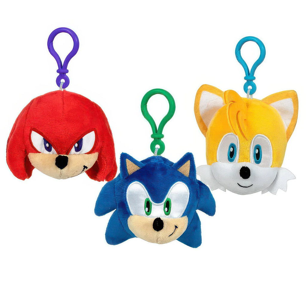 SONIC the Hedgehog Plush Keychain 10cm - Assorted - TOYBOX Toy Shop