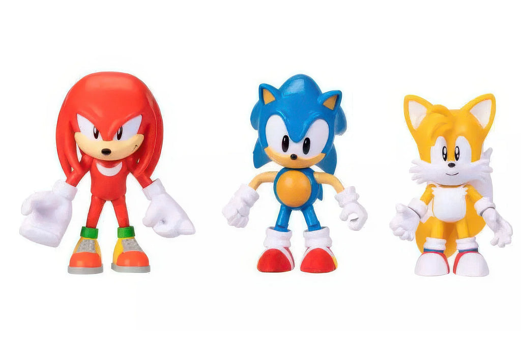 Sonic the Hedgehog Classic 3-Pack Sonic Heroes Collection Figures Set - TOYBOX Toy Shop