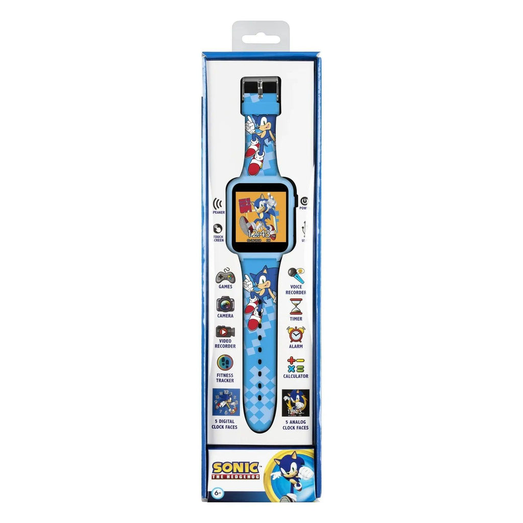 SONIC the Hedgehog Interactive Kids' Silicon Strap Watch - TOYBOX Toy Shop