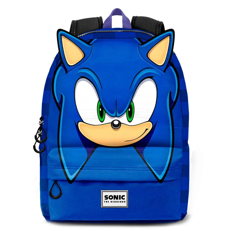 SONIC The Hedgehog Blue FAN Heady HS Backpack Sonic Sight 44 cm - TOYBOX Toy Shop