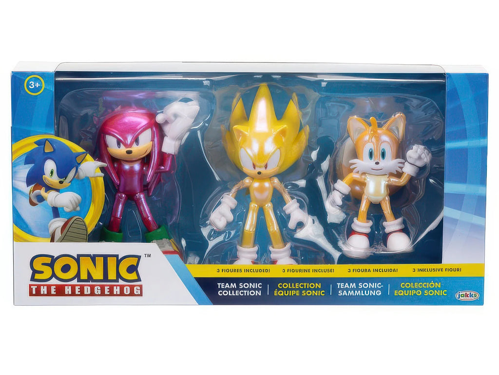 Sonic the Hedgehog Ultimate Team Up Pack 3 Figures 10cm - TOYBOX Toy Shop