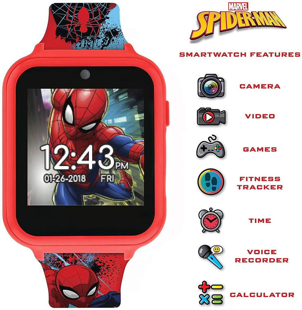 Spider-Man Touchscreen Interactive Smart Watch - TOYBOX Toy Shop
