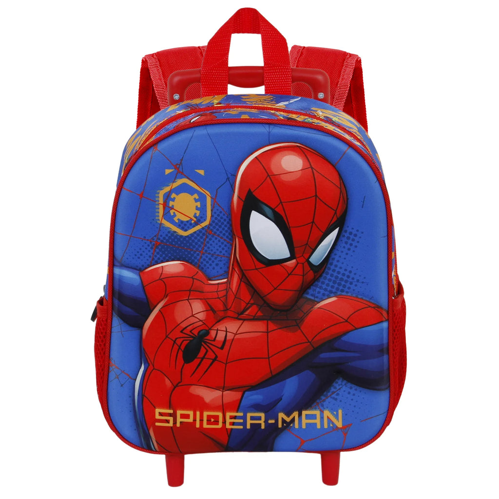 SPIDERMAN Small 3D Backpack with Wheels - Leader - TOYBOX Toy Shop