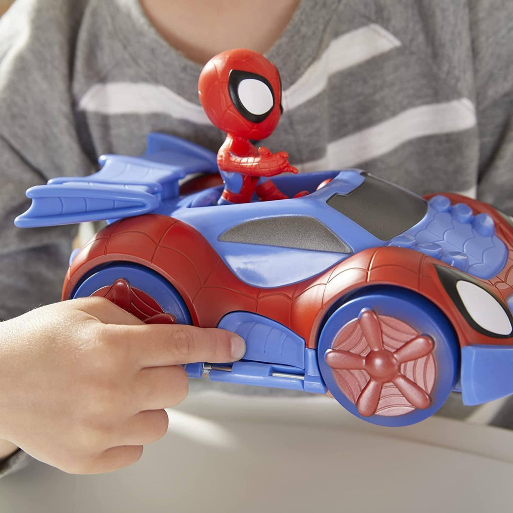 Spidey and His Amazing Friends Change 'N Go Web-Crawler - TOYBOX Toy Shop