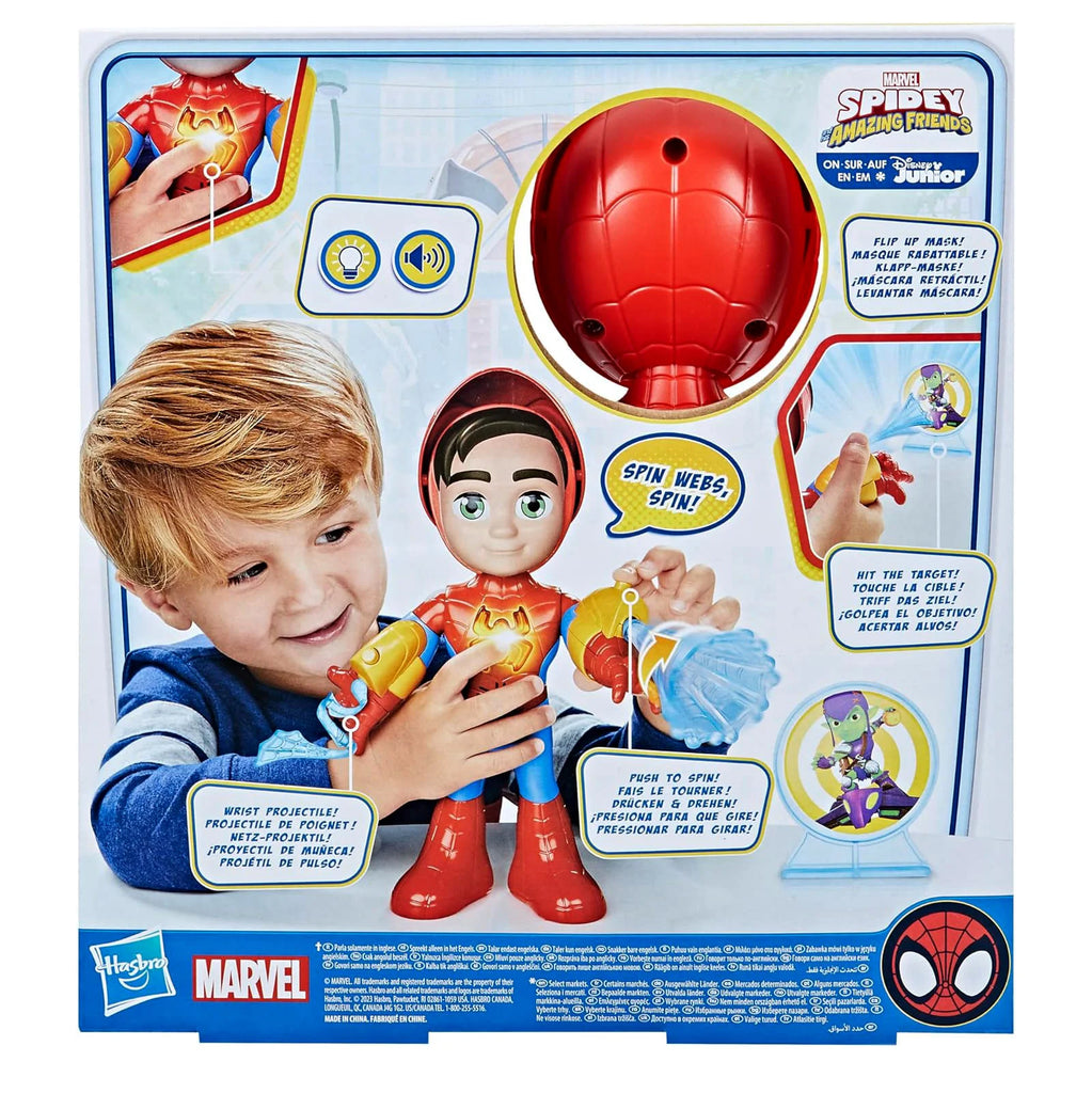 Spidey and His Amazing Friends Electronic Suit Up Spidey - TOYBOX Toy Shop