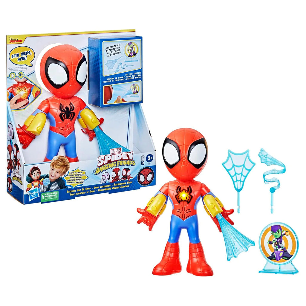 Spidey and His Amazing Friends Electronic Suit Up Spidey - TOYBOX Toy Shop