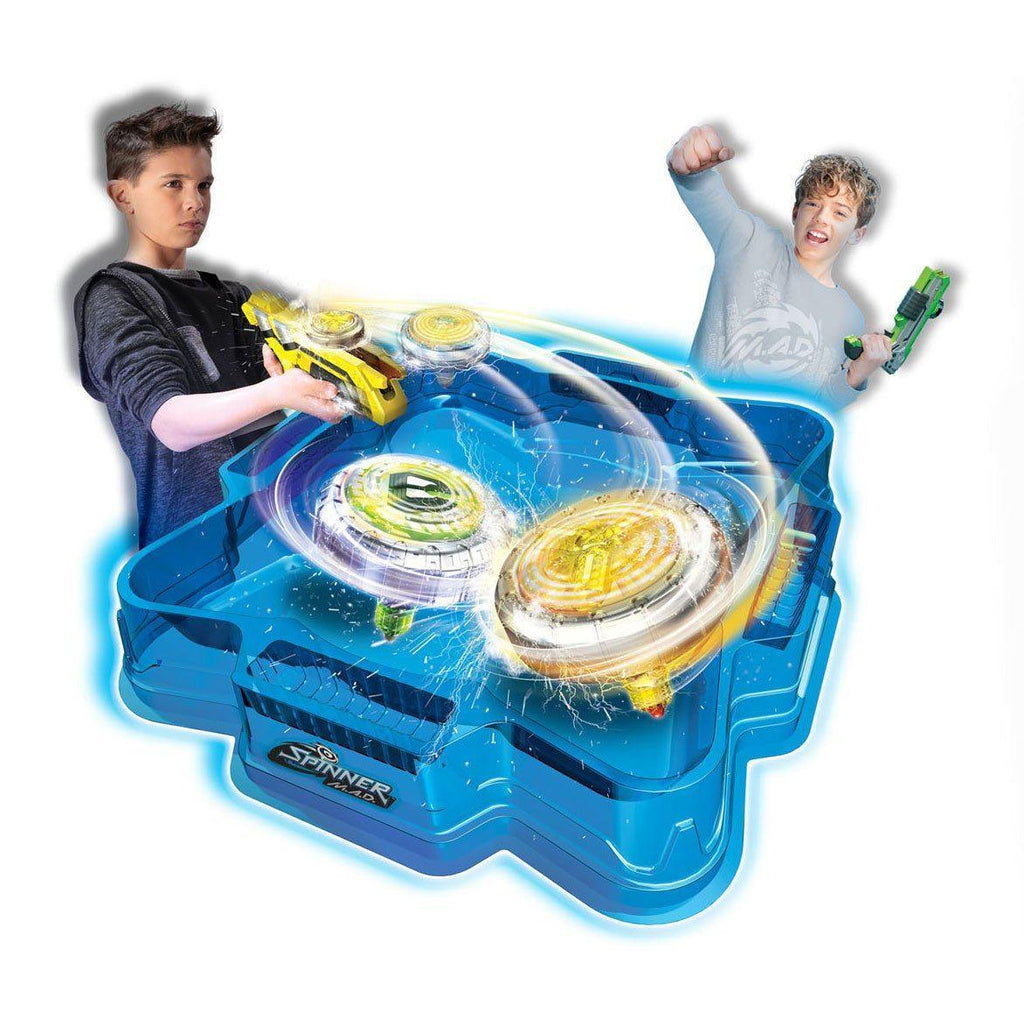 Spinner M.A.D. Single Shot Blaster - Blue - TOYBOX Toy Shop