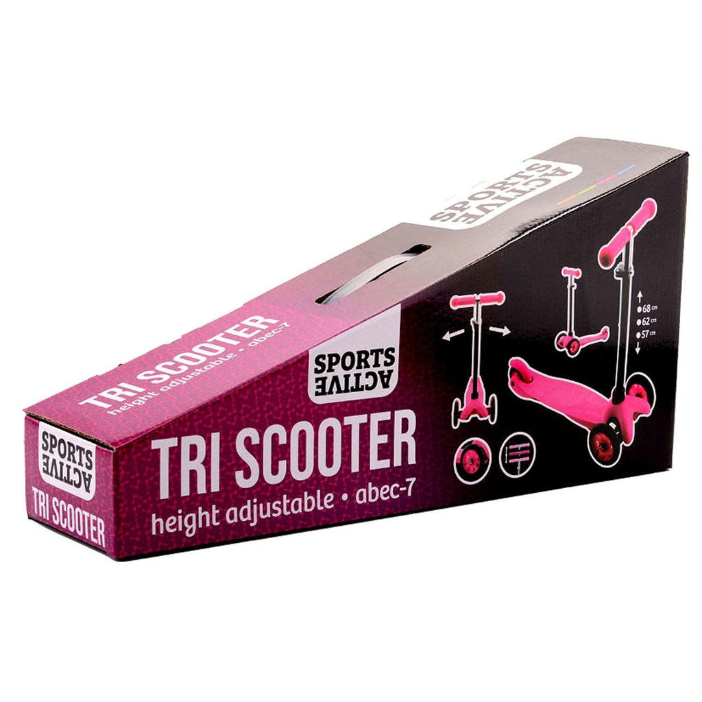 Sports Active Tri-Scooter Pink - TOYBOX Toy Shop