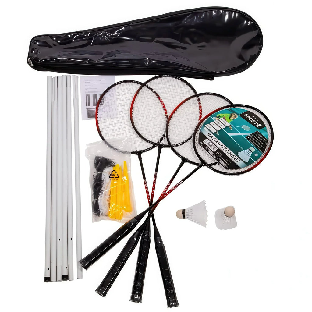 SportX Badminton Set with Net - TOYBOX Toy Shop