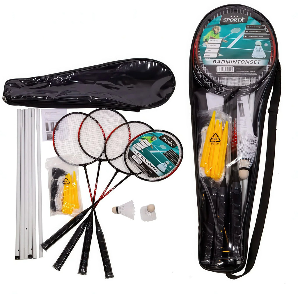 SportX Badminton Set with Net - TOYBOX Toy Shop