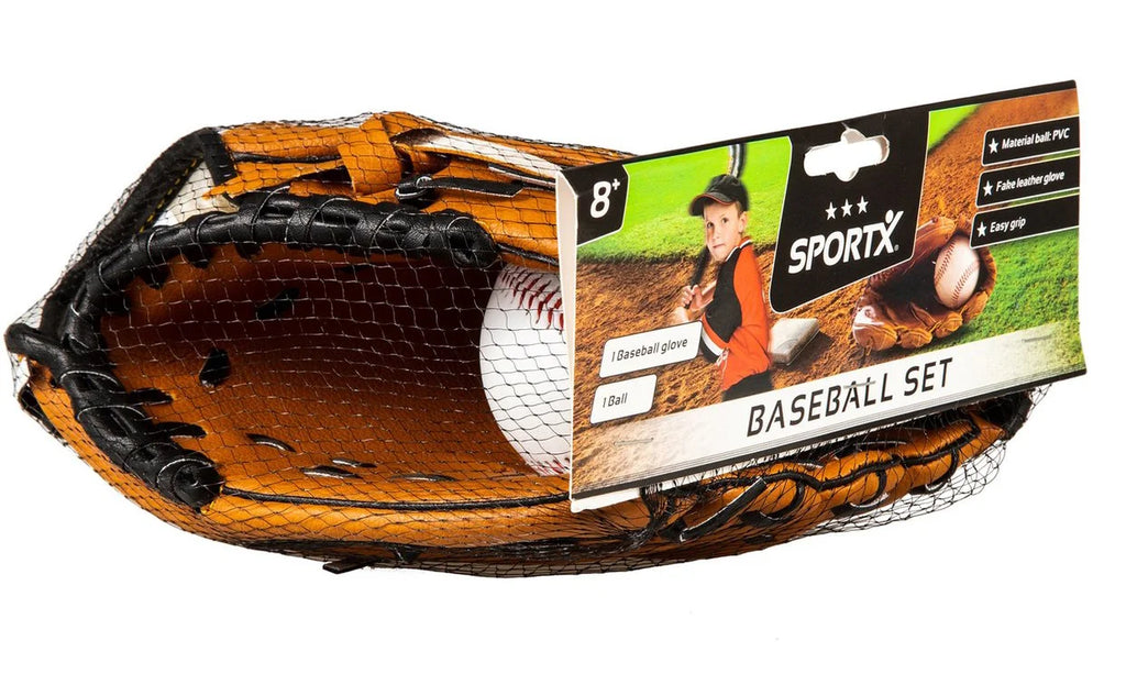 SportX Baseball Glove and Ball - TOYBOX Toy Shop