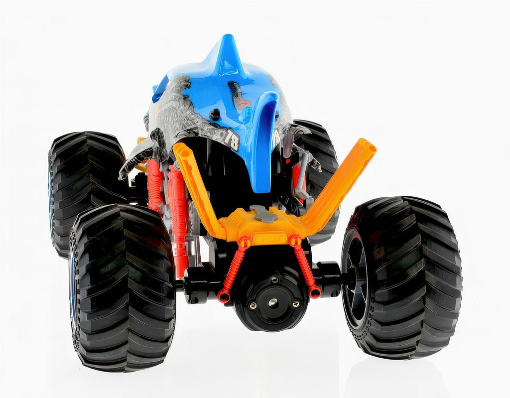 Spraying 'Smoking Shark' Off-Road Remote Controlled RC Muscle Monster Truck - TOYBOX Toy Shop