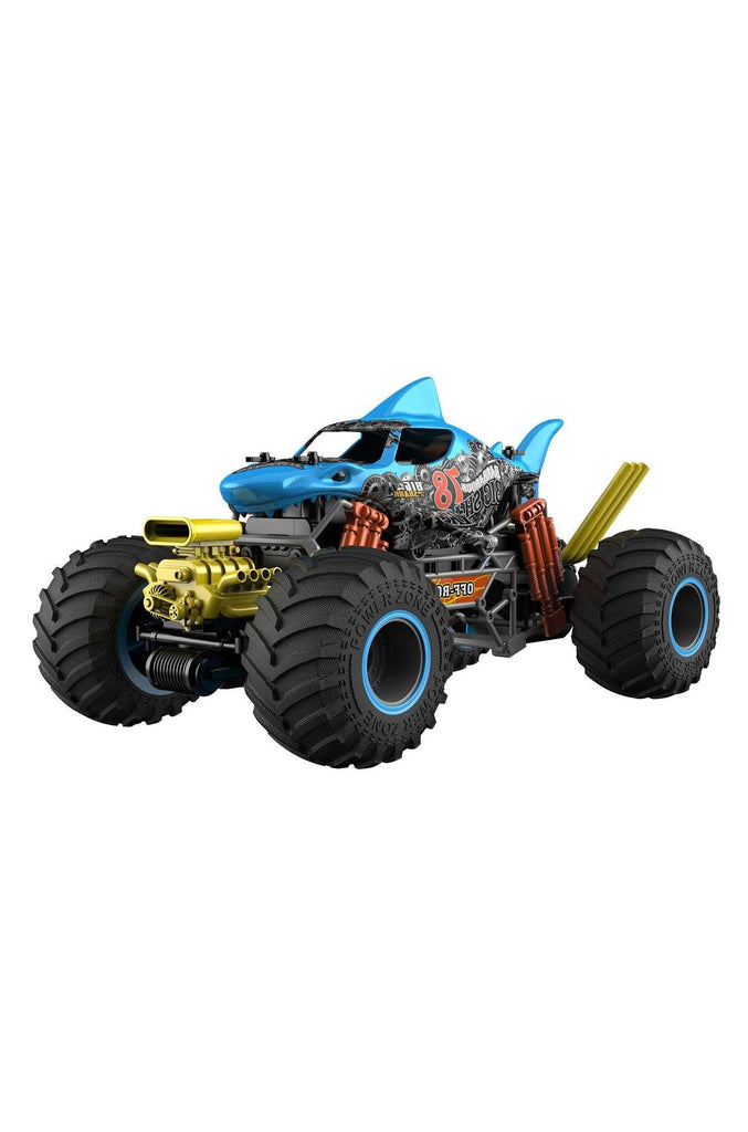 Spraying 'Smoking Shark' Off-Road Remote Controlled RC Muscle Monster Truck - TOYBOX Toy Shop