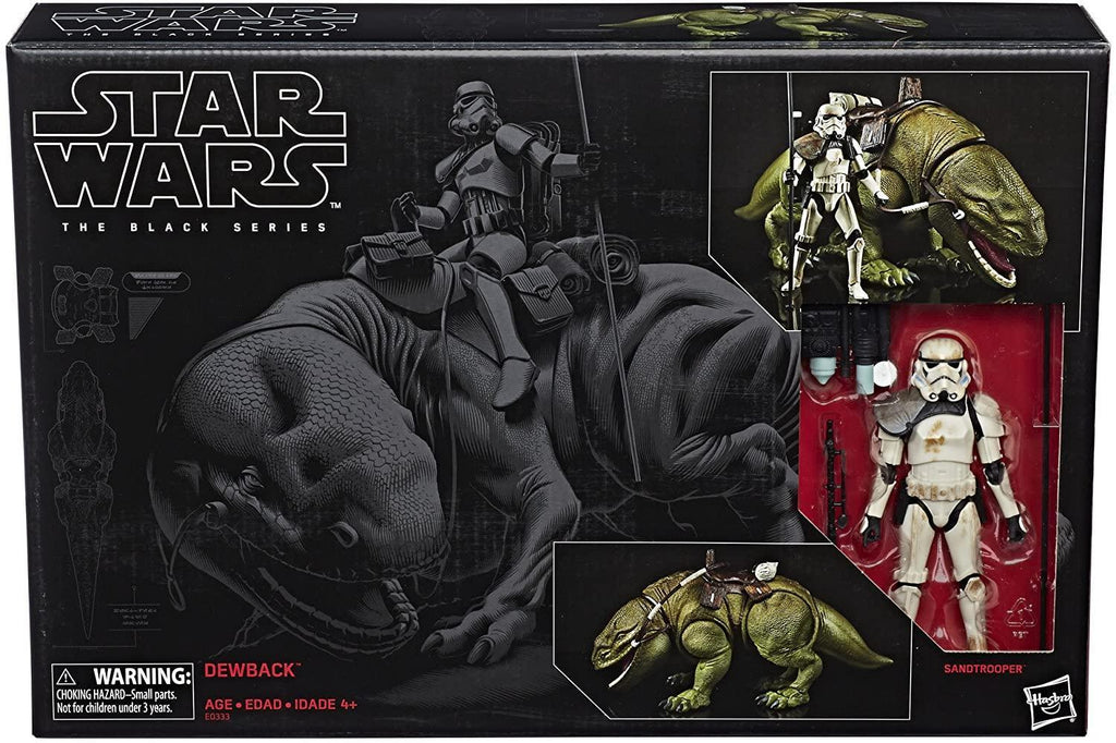Star Wars The Black Series Dewback and Sandtrooper - TOYBOX Toy Shop