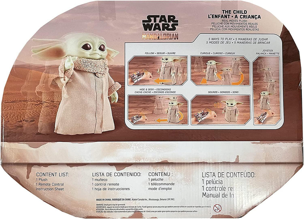 Star Wars The Child Real Moves Interactive 11-inch Plush Soft Toy - TOYBOX Toy Shop