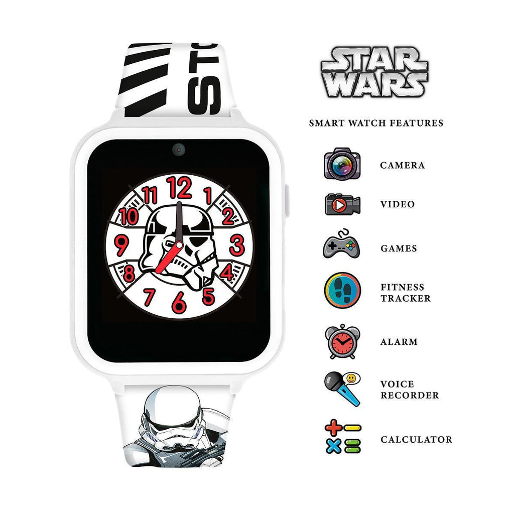 Star Wars White Stormtrooper Smart Watch - TOYBOX Toy Shop