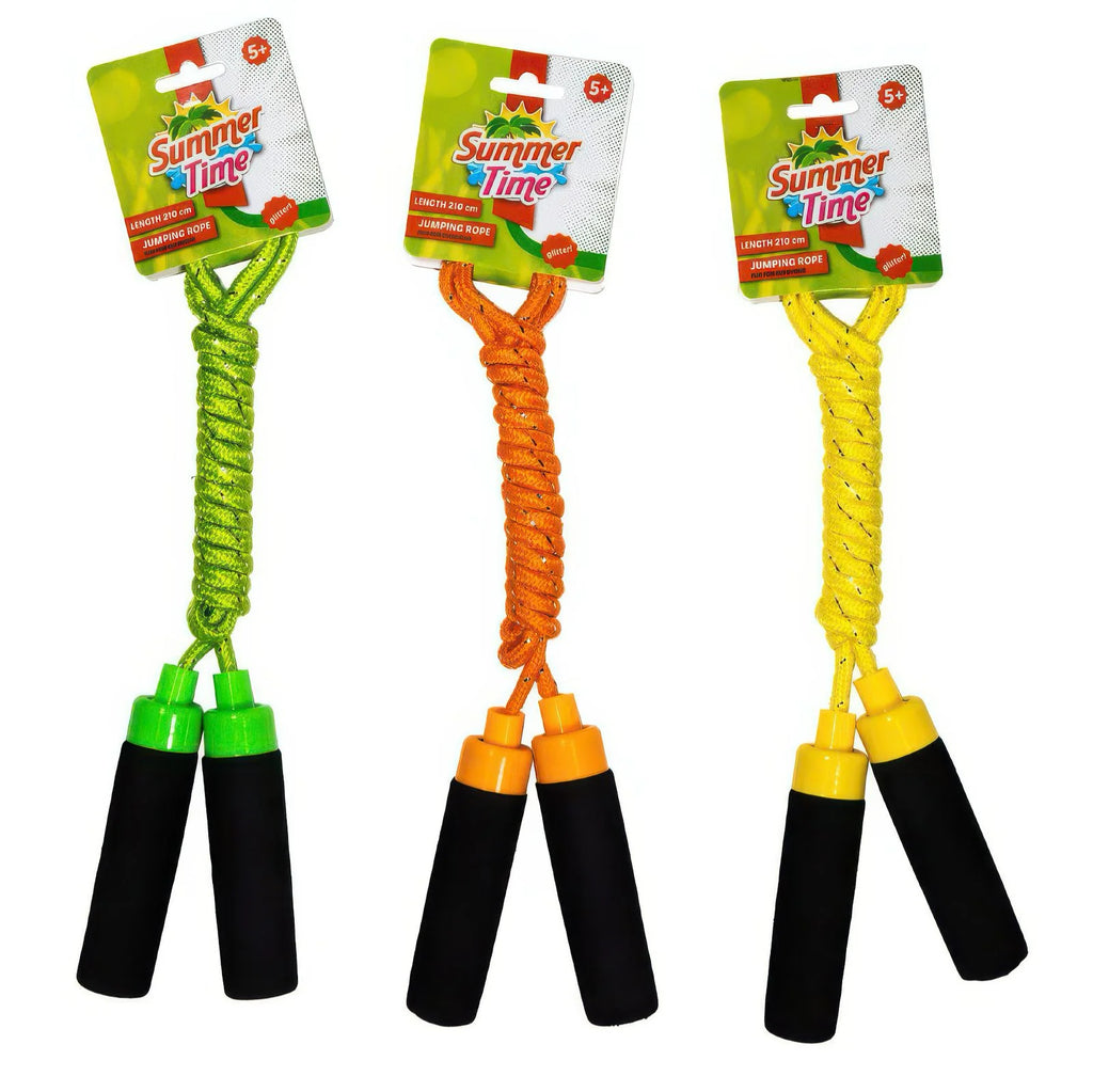 Summertime Skipping Rope 210 cm - Assorted - TOYBOX Toy Shop