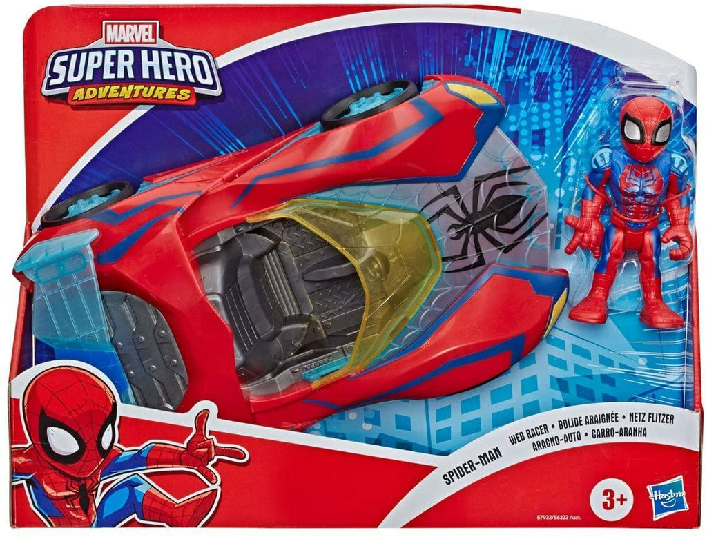 Super Hero Adventures Playskool Heroes Marvel Spider-Man Web Racer - TOYBOX Toy Shop