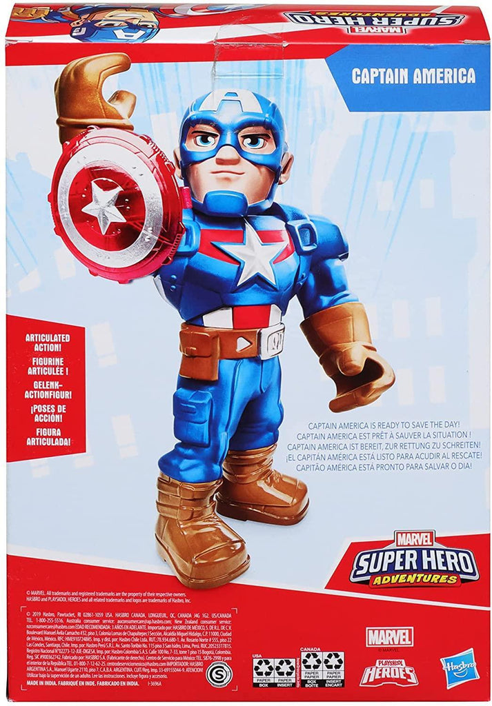 Super Hero Adventures Sha Captain America Mega Mighties - TOYBOX Toy Shop