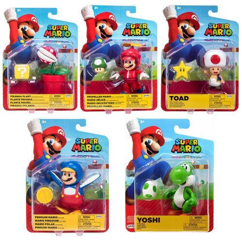 Super Mario 10cm Figure - Assorted - TOYBOX Toy Shop