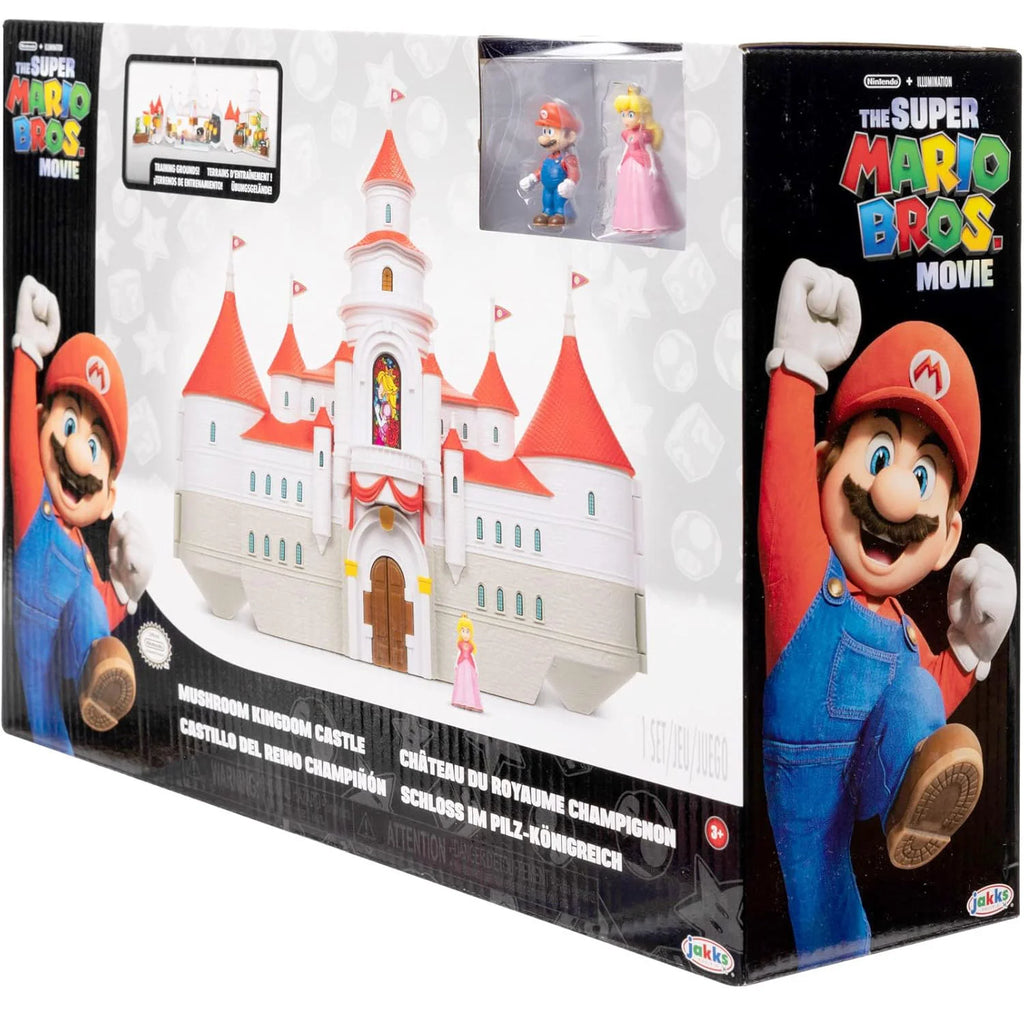 Super Mario Bros. The Movie Mushroom Kingdom Castle Playset - TOYBOX Toy Shop