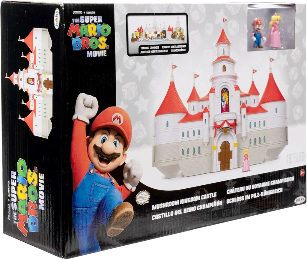 Super Mario Bros. The Movie Mushroom Kingdom Castle Playset - TOYBOX Toy Shop