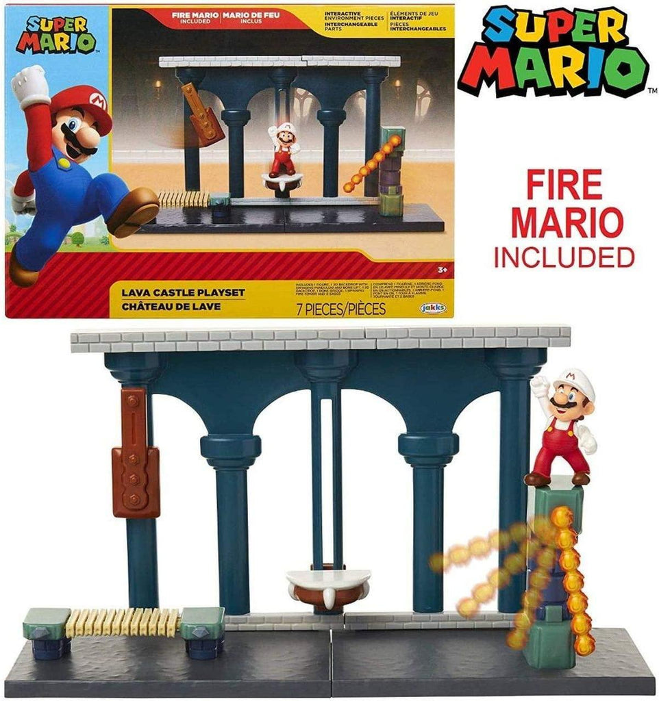 Super Mario JPA40017 Lava Castle Playset - TOYBOX Toy Shop