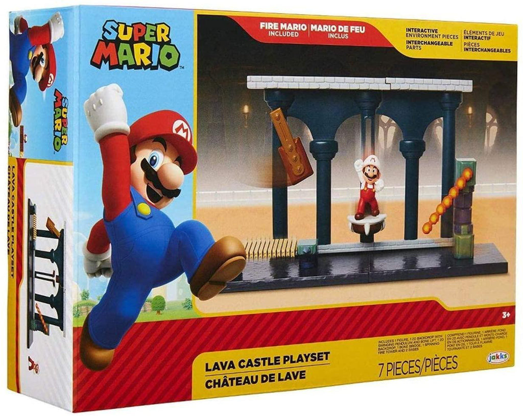 Super Mario JPA40017 Lava Castle Playset - TOYBOX Toy Shop