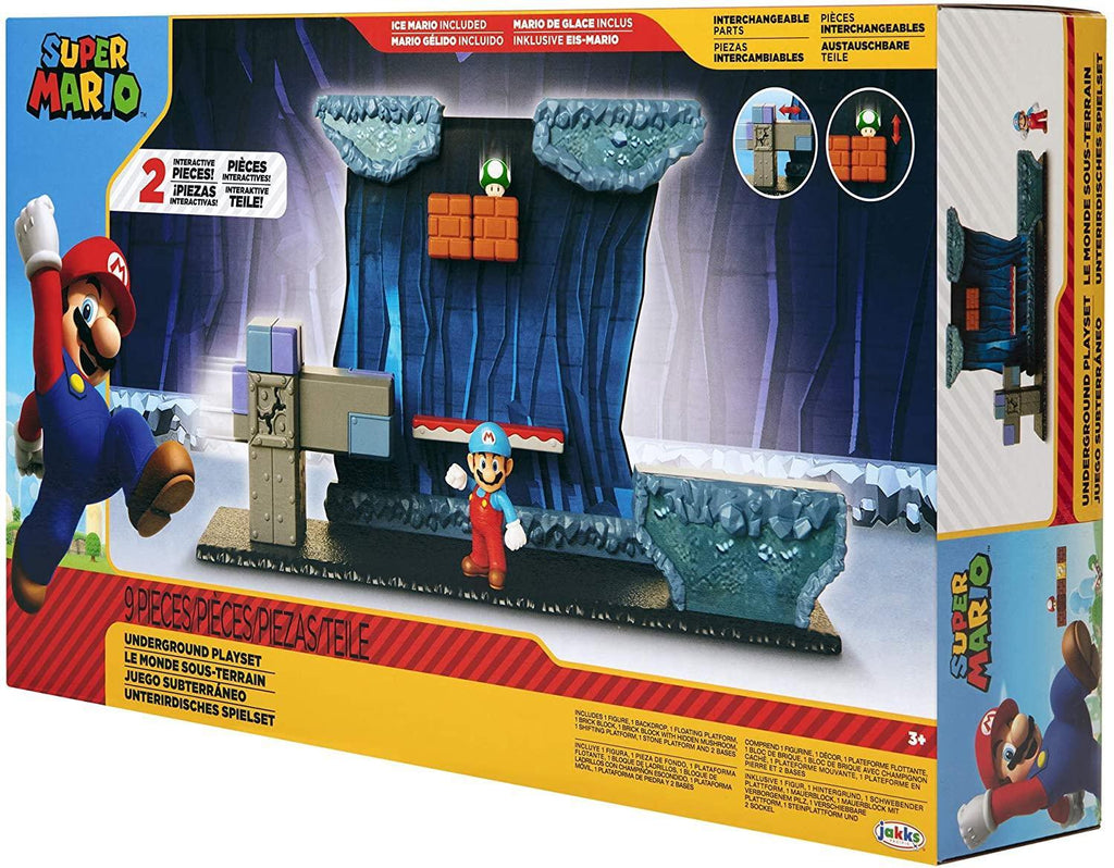 Super Mario JPA40427 Underground Game Set - TOYBOX Toy Shop
