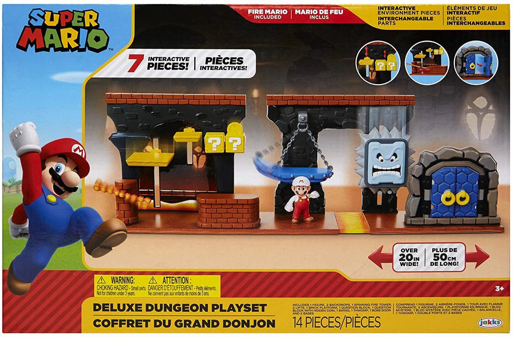 Super Mario JPA85993 Dungeon Deluxe Playset - TOYBOX Toy Shop