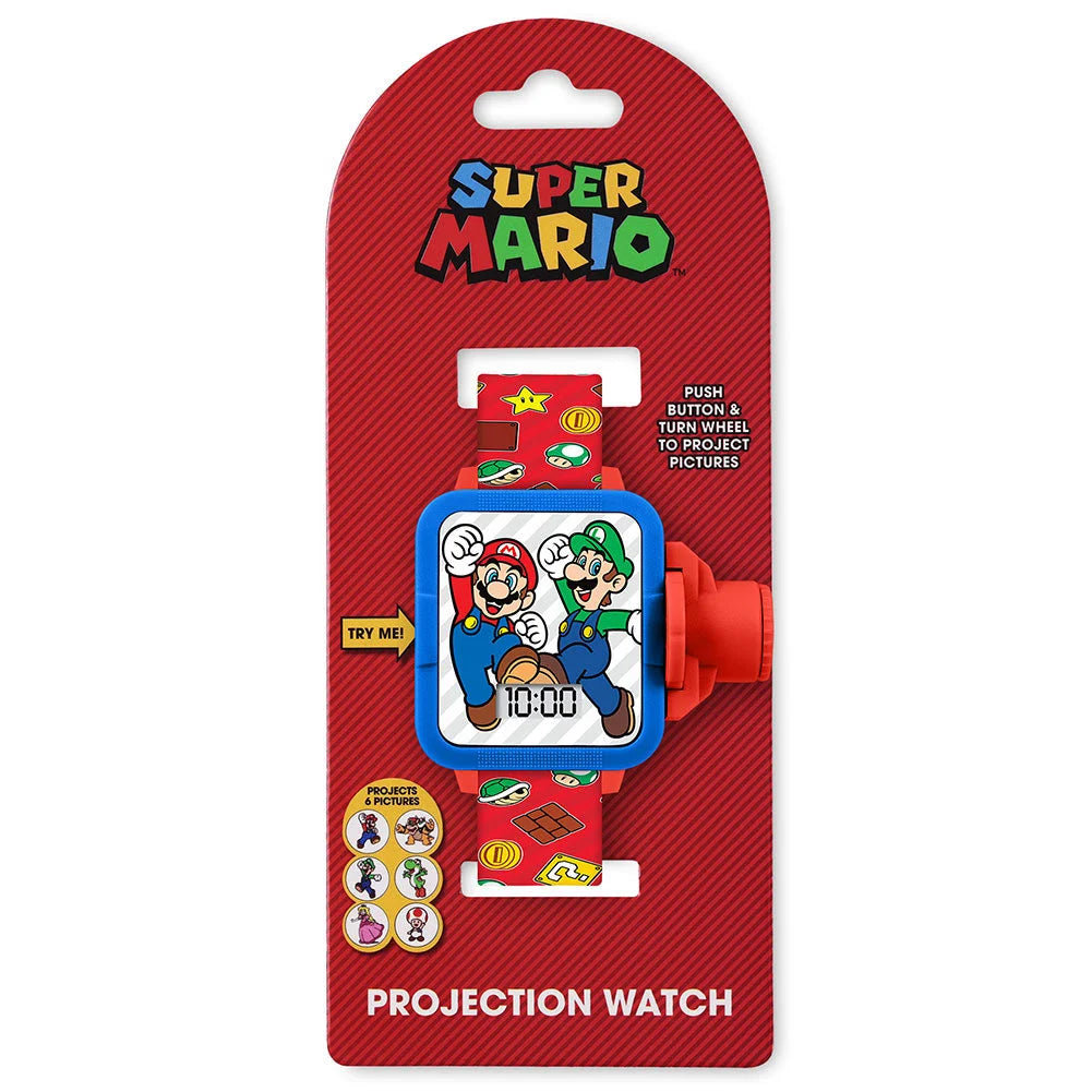 Super Mario Kids Projection Watch - TOYBOX Toy Shop