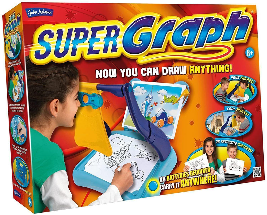 SuperGraph Drawing Station from John Adams - TOYBOX Toy Shop