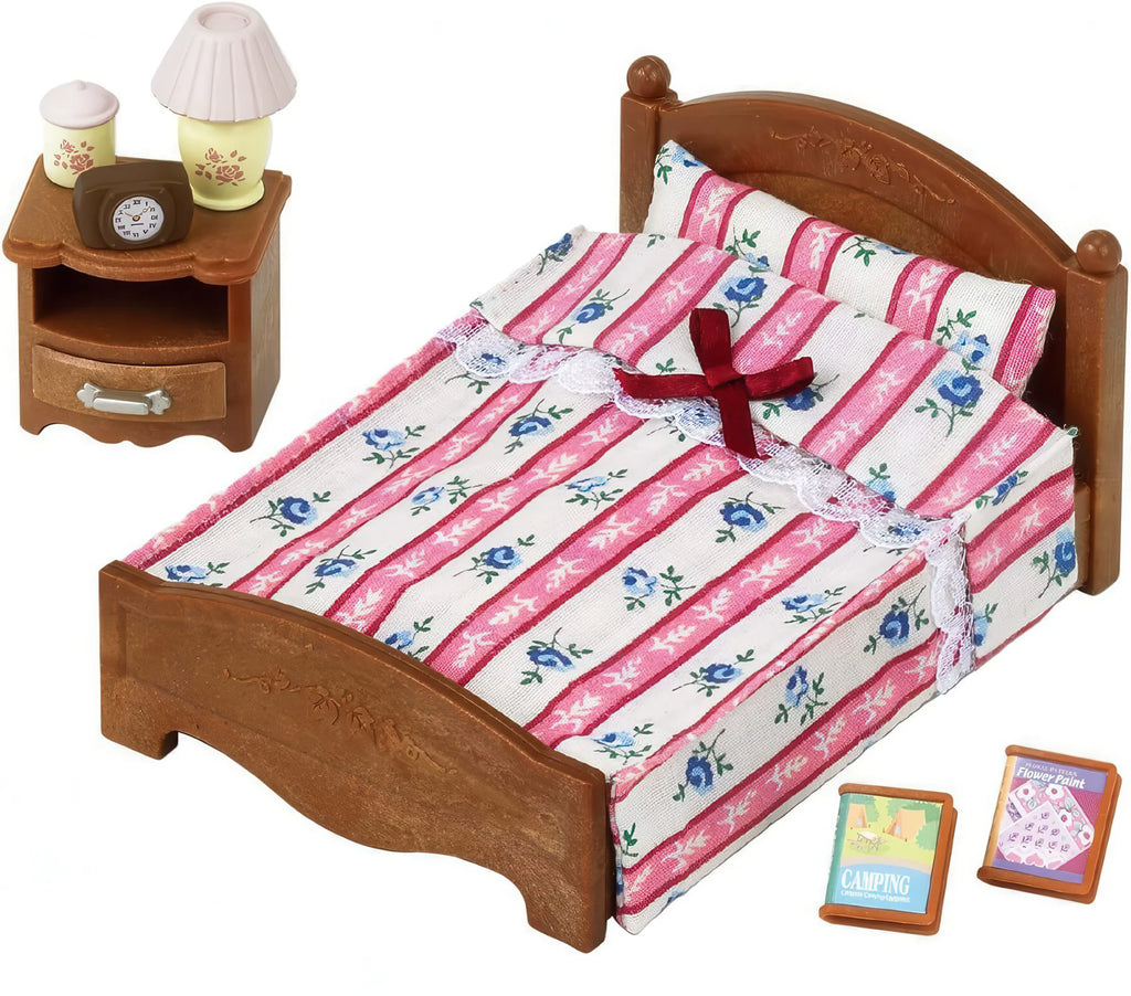 Sylvanian Families 5019 Semi-Double Bed - TOYBOX Toy Shop