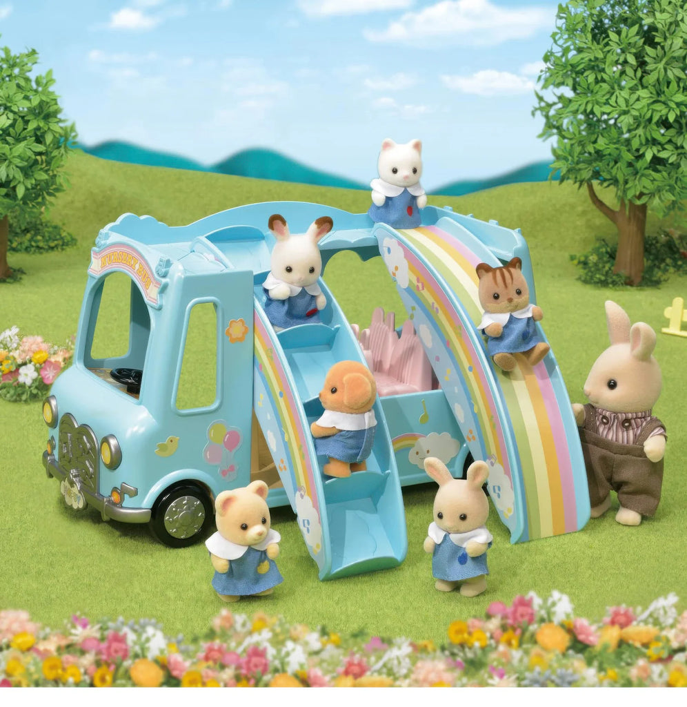 Sylvanian Families Sunshine Nursery Bus - TOYBOX Toy Shop