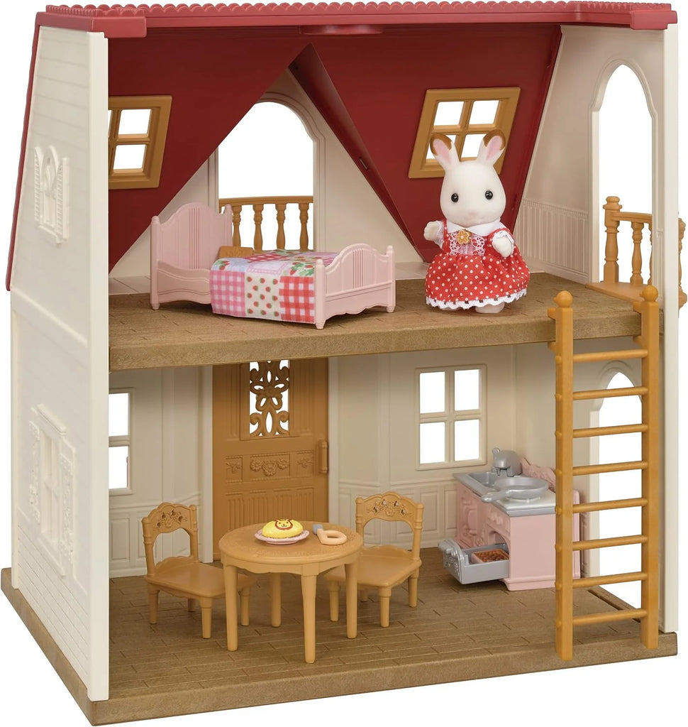 Sylvanian Families Red Roof Cosy Cottage Dollhouse - TOYBOX Toy Shop