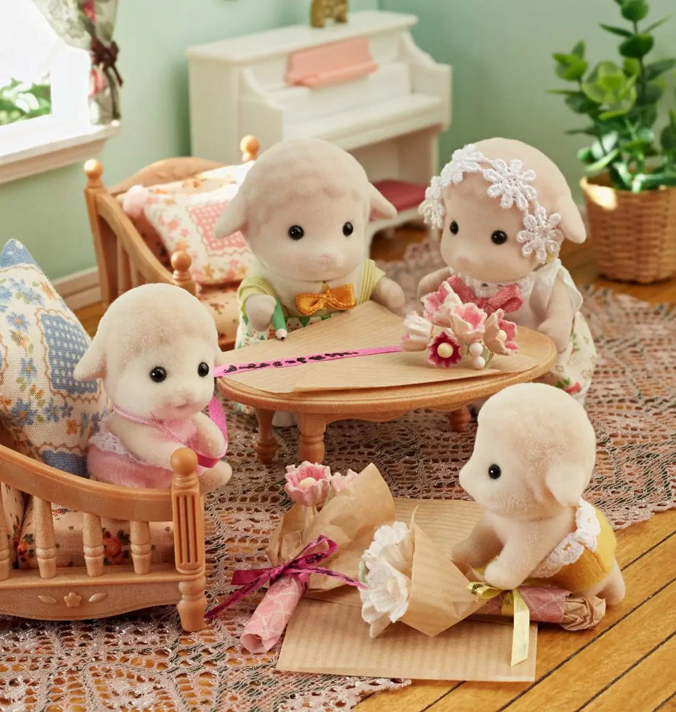 Sylvanian Families Sheep Twins Figures - TOYBOX Toy Shop