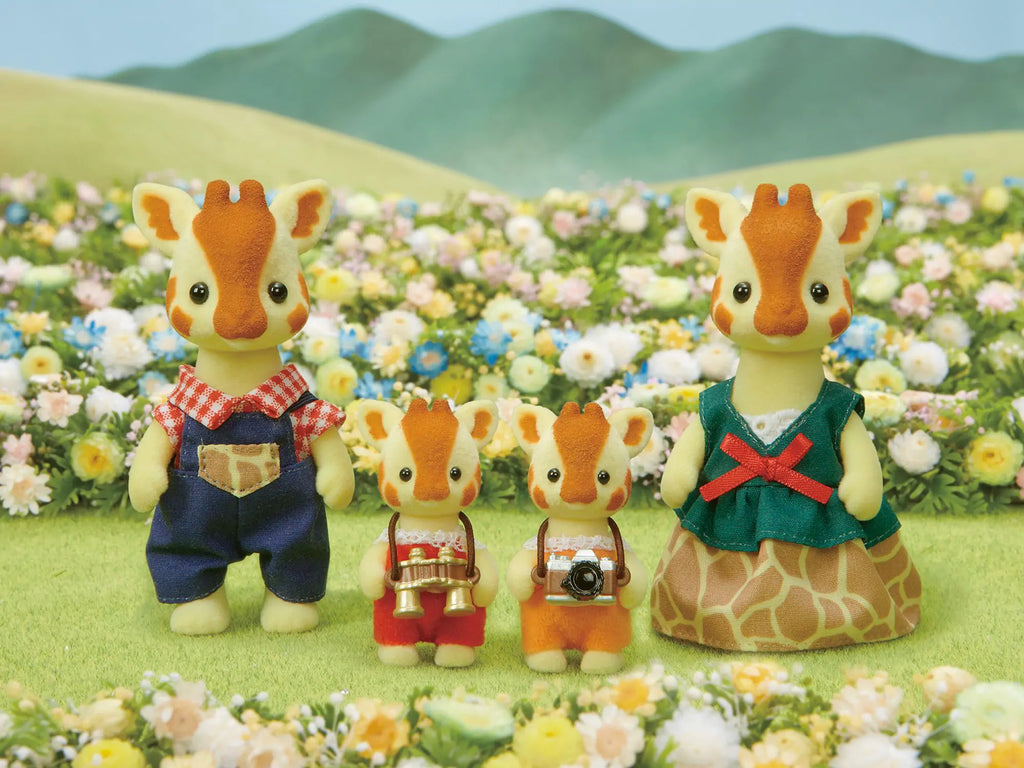 Sylvanian Families Highbranch Giraffe Family - TOYBOX Toy Shop