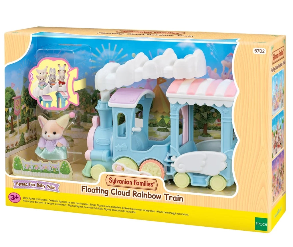 Sylvanian Families Floating Cloud Rainbow Train - TOYBOX Toy Shop