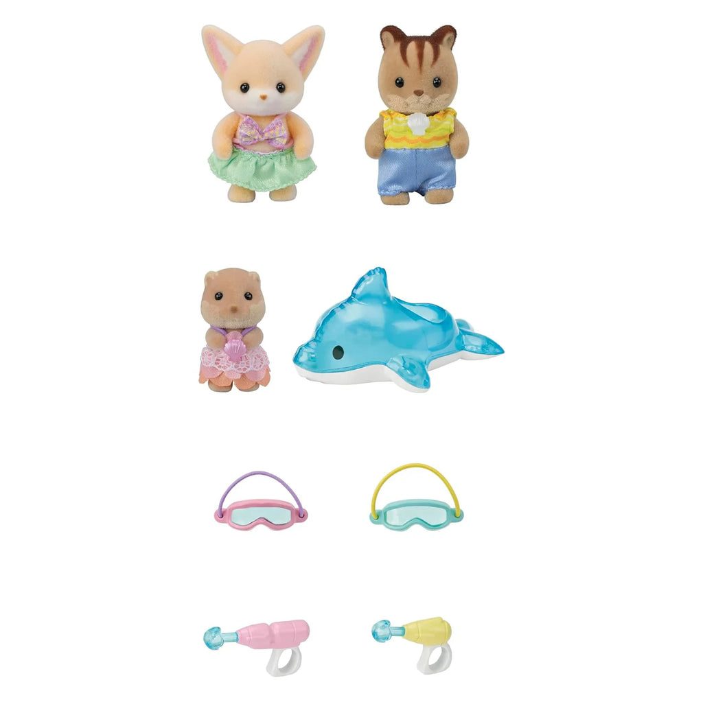 Sylvanian Families Nursery Friends - Pool Fun Trio - TOYBOX Toy Shop