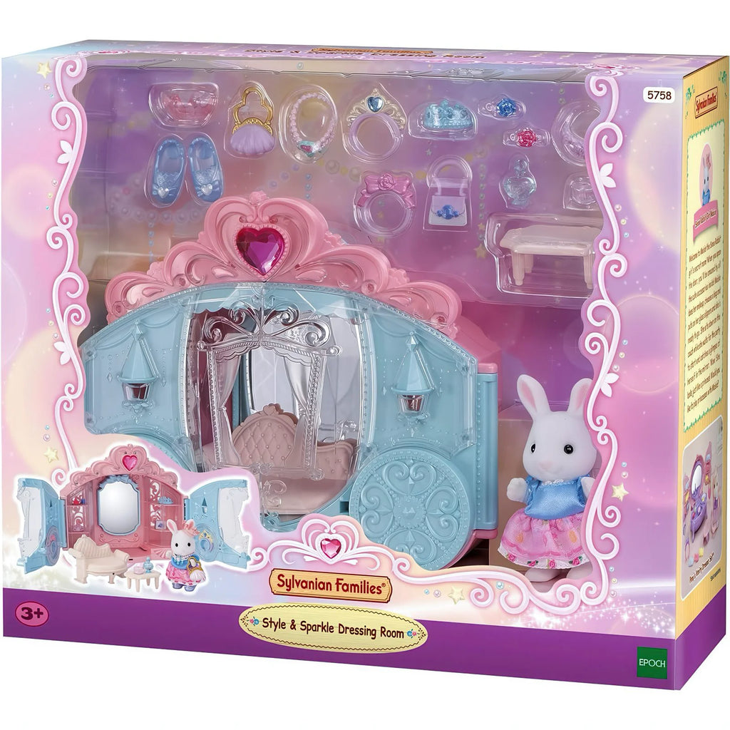 Sylvanian Families 5758 Style & Sparkle Dressing Room - TOYBOX Toy Shop