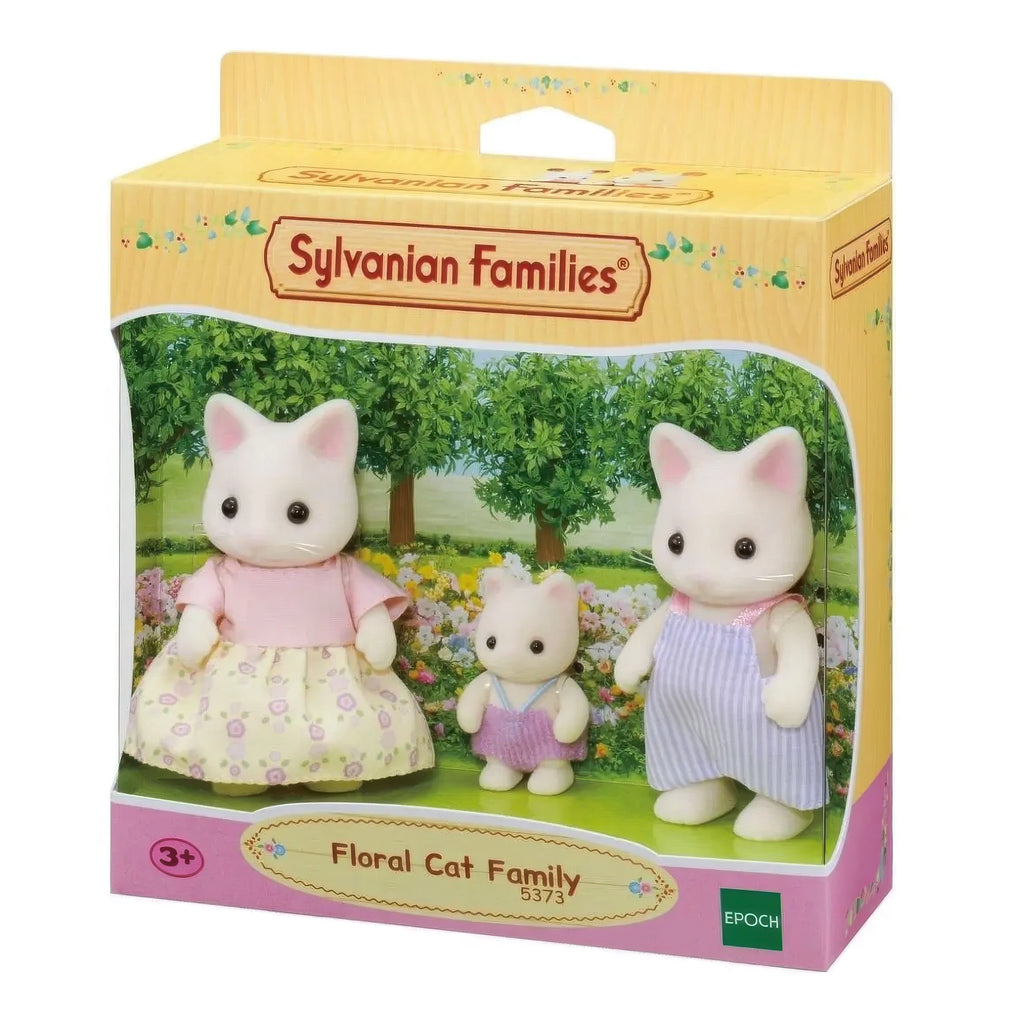 Sylvanian Families Flora Cat Family Threesome - TOYBOX Toy Shop