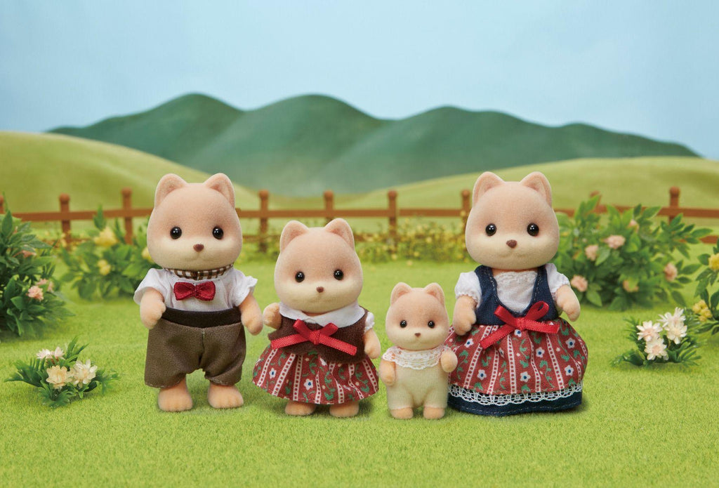 Sylvanian Families Caramel Dog Family - TOYBOX Toy Shop