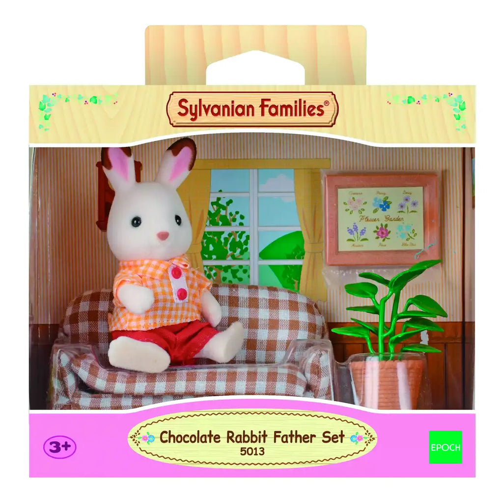 Sylvanian Families Chocolate Rabbit Father Set - TOYBOX Toy Shop