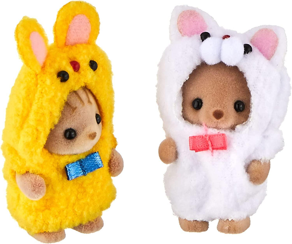 Sylvanian Families Costume Cuties - Kitty & Cub - TOYBOX Toy Shop