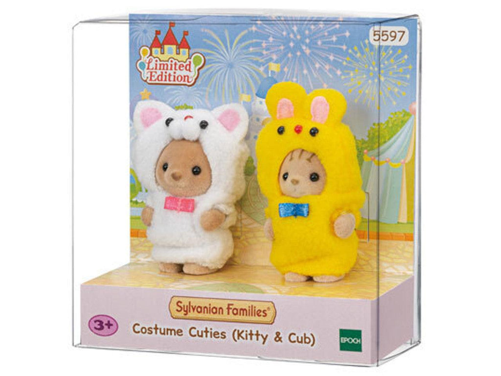 Sylvanian Families Costume Cuties - Kitty & Cub - TOYBOX Toy Shop