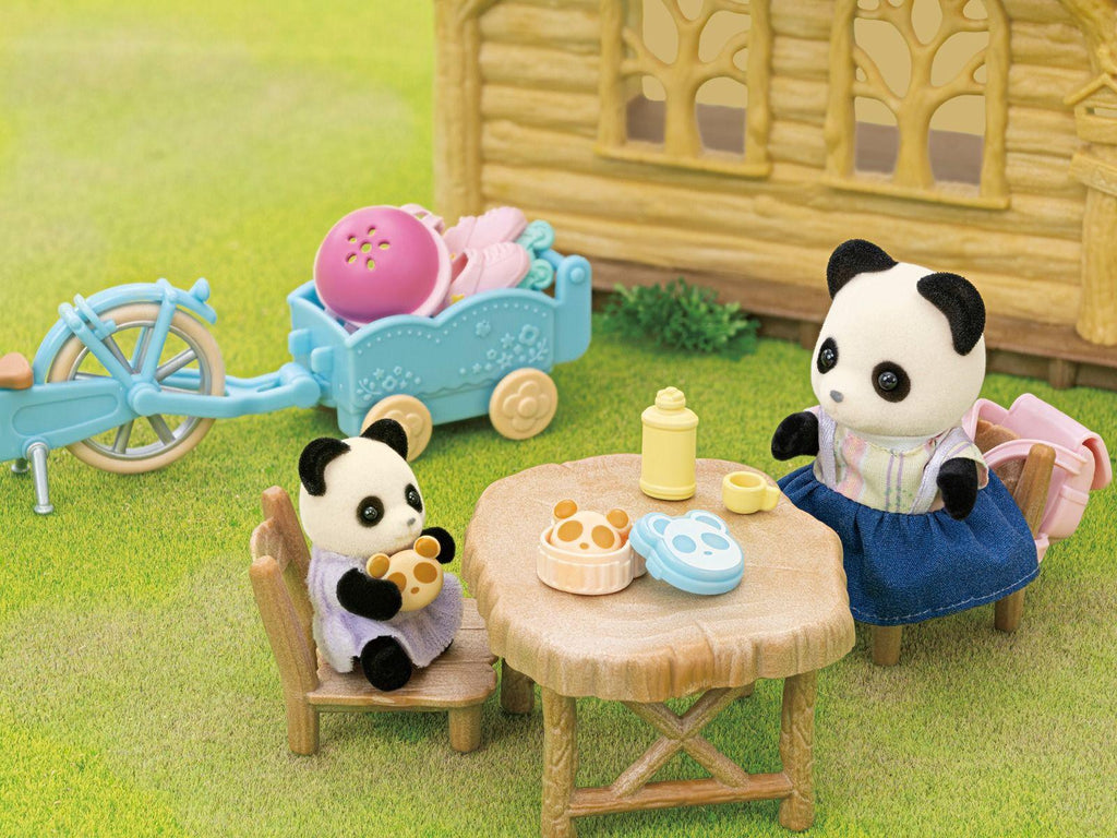 Sylvanian Families Cycle & Skate Set - Panda Girl - TOYBOX Toy Shop