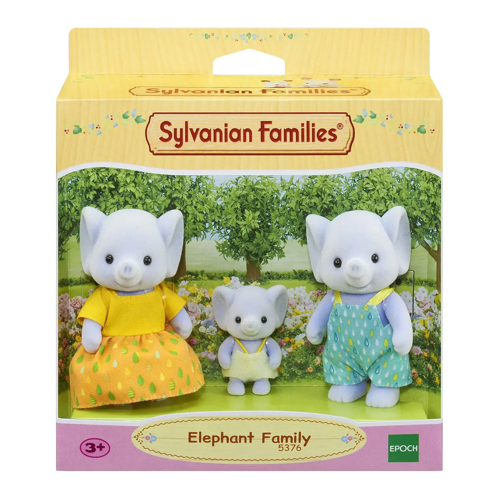 Sylvanian Families Elephant Family (3 figures) - TOYBOX Toy Shop