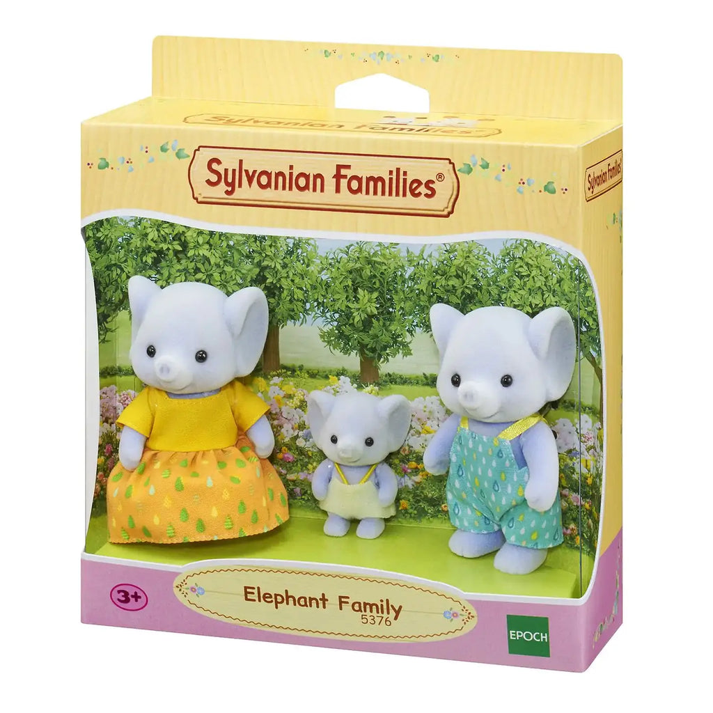 Sylvanian Families Elephant Family (3 figures) - TOYBOX Toy Shop