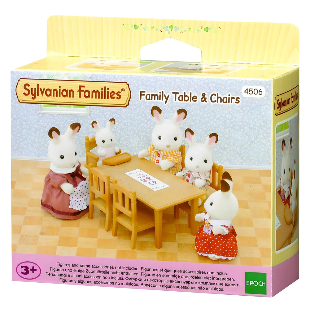 Sylvanian Families Family Table & Chairs - TOYBOX Toy Shop